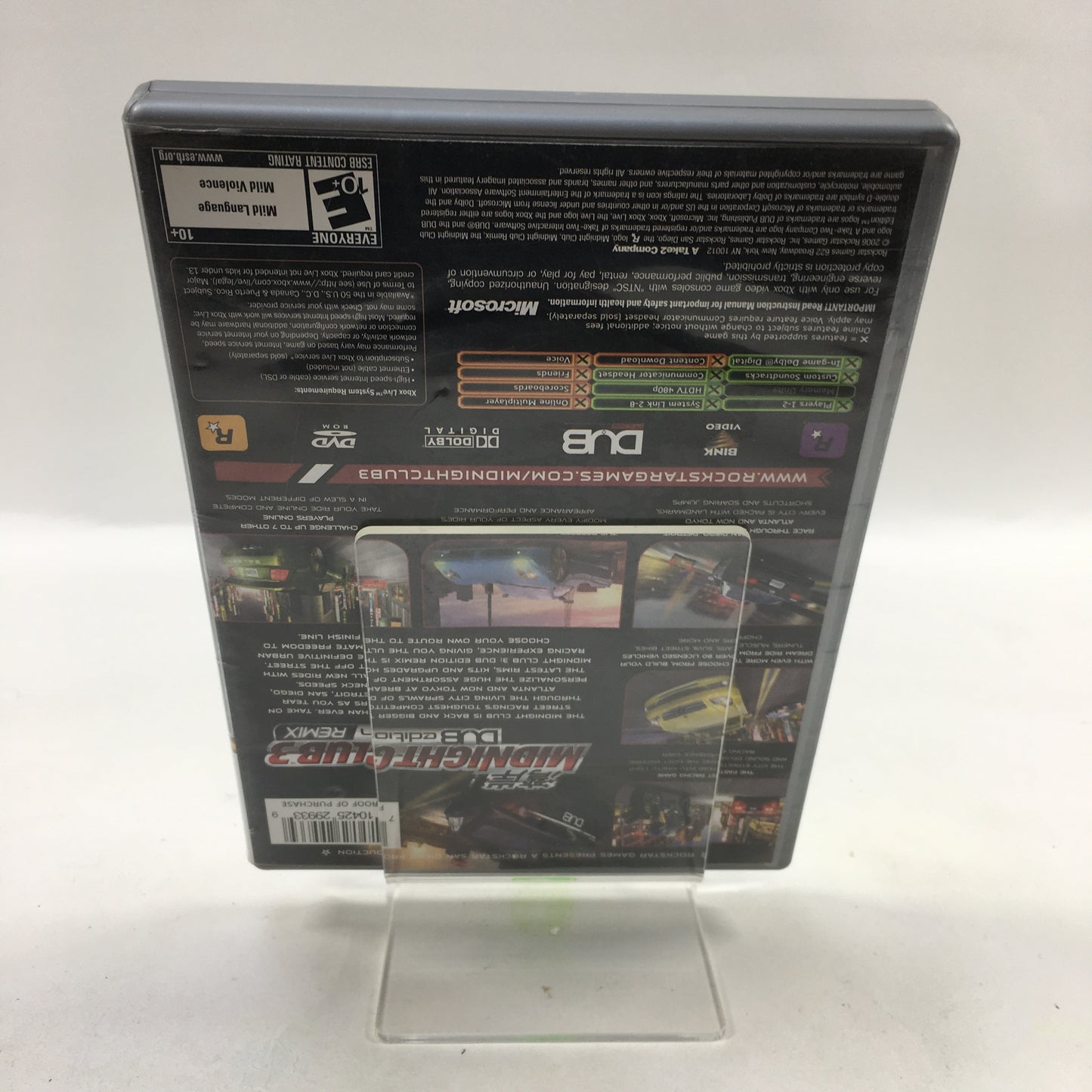 Midnight Club 3 Dub Edition Remix (Microsoft Xbox, 2006)