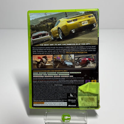 Midnight Club Los Angeles (Microsoft Xbox 360, 2008)