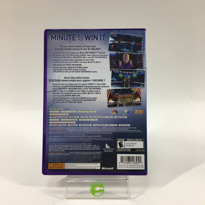 Minute to Win It (Microsoft Xbox 360, 2011)