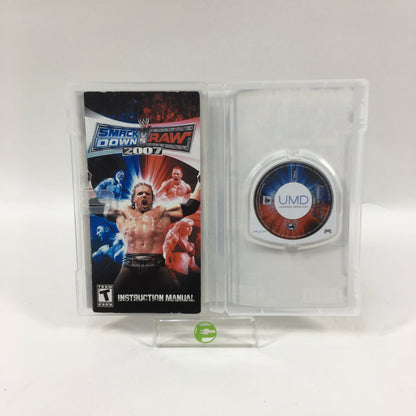 WWE Smackdown vs. Raw 2007 (Sony PlayStation Portable PSP, 2006)
