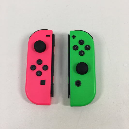 Nintendo Switch Joy-Cons Pair Controller HAC-015/HAC-016 Neon Pink/Neon Green