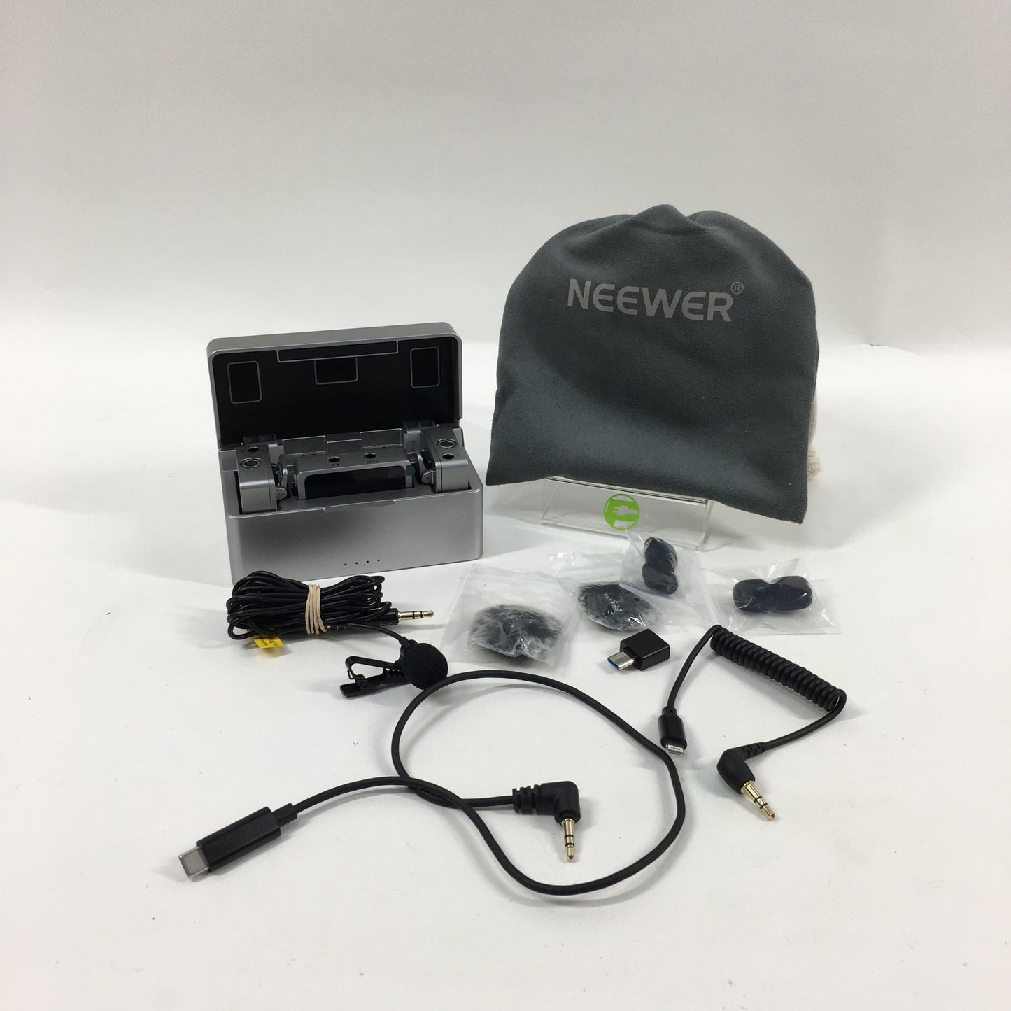 NEEWER Wireless Lavalier Omnidirectional Microphone System CM31 CX