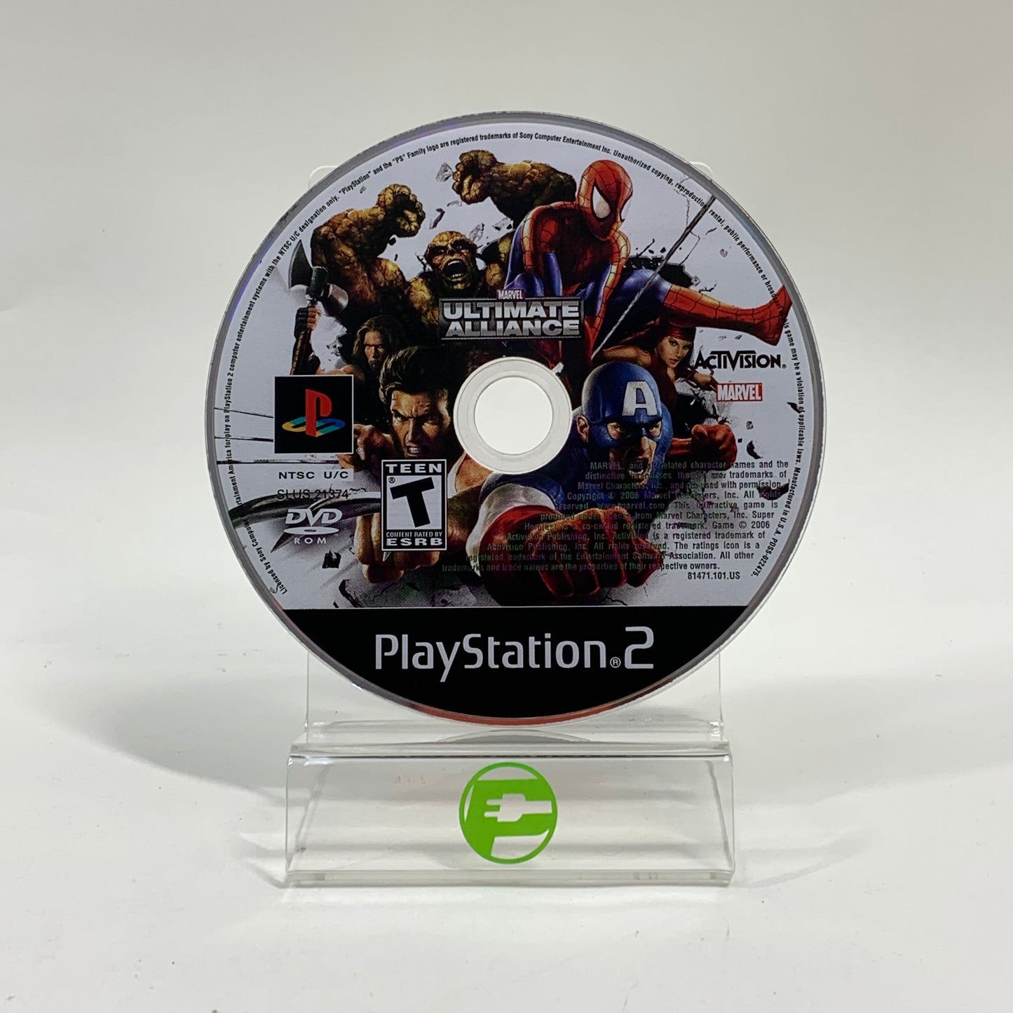Marvel Ultimate Alliance (Sony PlayStation 2 PS2, 2006)