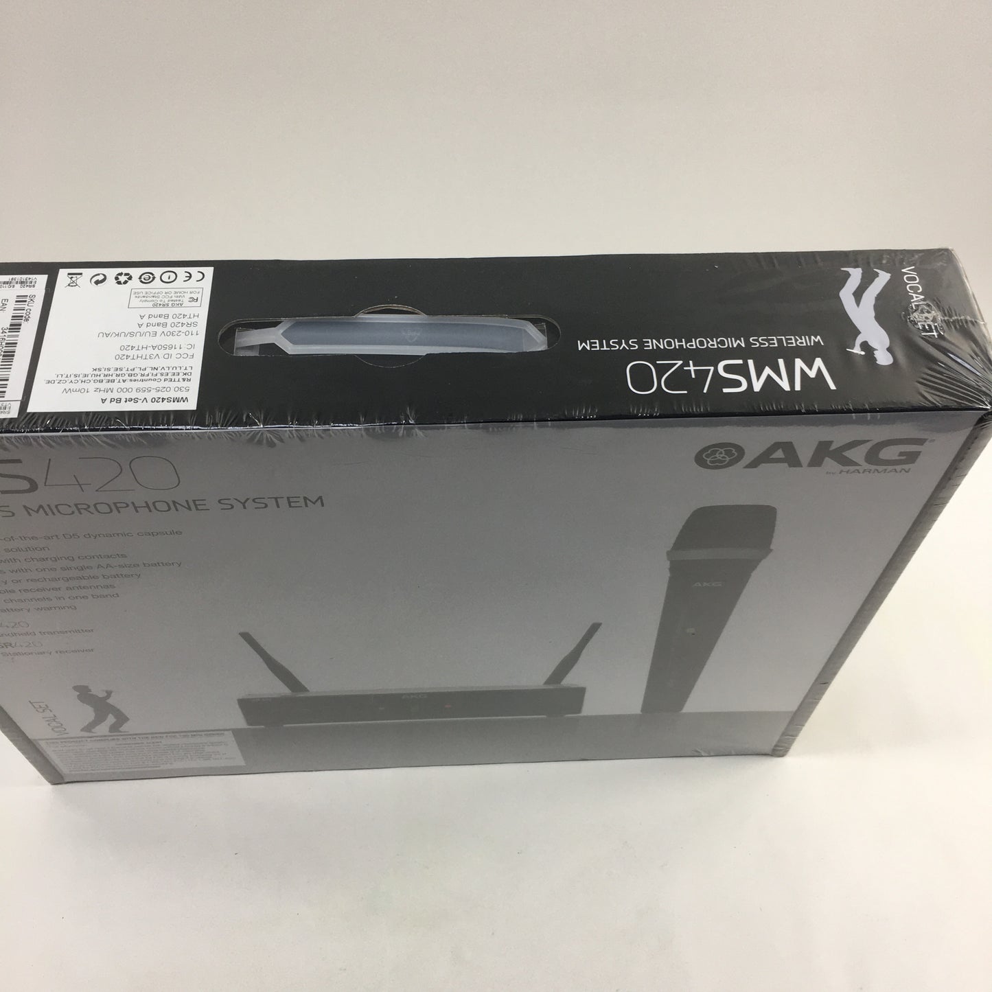 New AKG WMS420 Wireless Microphone System 3416H00010