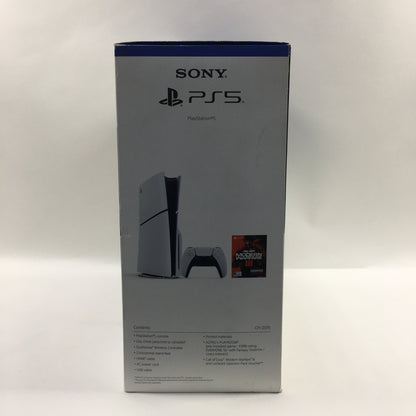 New Sony PlayStation 5 Slim Disc Edition 1TB White Console Gaming System CFI-2015