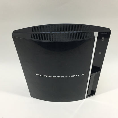 Sony PlayStation 3 Fat PS3 60GB Black Console Gaming System CECHA01