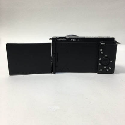 Sony Alpha ZV-E10 ZV-E10 24.2MP Digital Camera With SELP1650 16-50 Lens