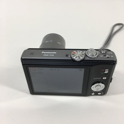 Panasonic Lumix 16x Optical Zoom DMC-ZS8 14.1MP Compact Digital Camera