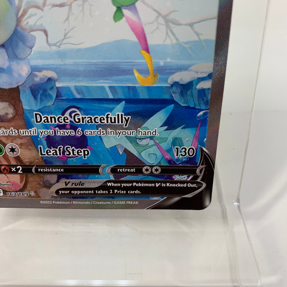 Pokémon TCG Astral Radiance Hisuian Lilligant V 163/189 Holo Textured English