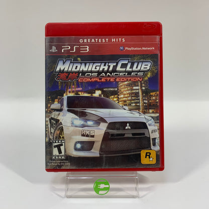 Midnight Club Los Angeles [Complete Edition] (Sony PlayStation 3 PS3, 2009)