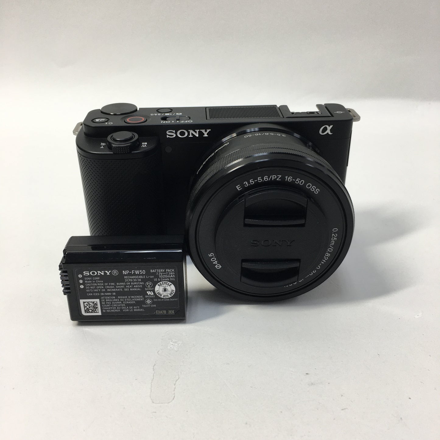 Sony Alpha ZV-E10 ZV-E10 24.2MP Digital Camera With SELP1650 16-50 Lens