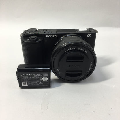 Sony Alpha ZV-E10 ZV-E10 24.2MP Digital Camera With SELP1650 16-50 Lens