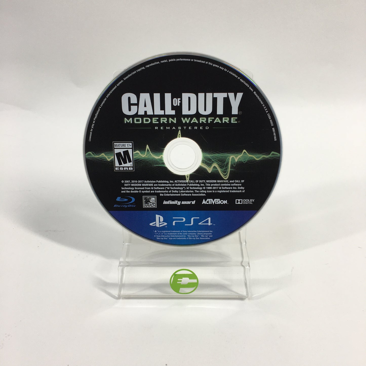 Call of Duty: Modern Warfare Remastered (Sony PlayStation 4 PS4, 2017)