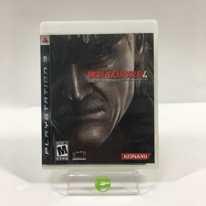 Metal Gear Solid 4 Guns of the Patriots [Not for Resale] (Sony PlayStation 3 200