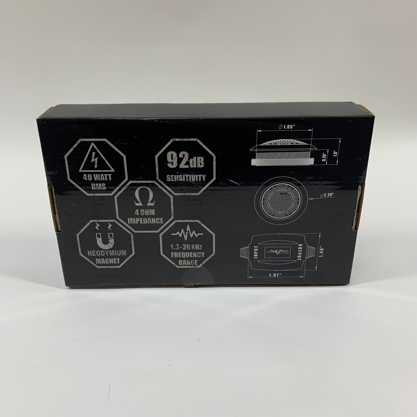 SKAR Audio SPX-T Component Tweeter Silver SPX-T