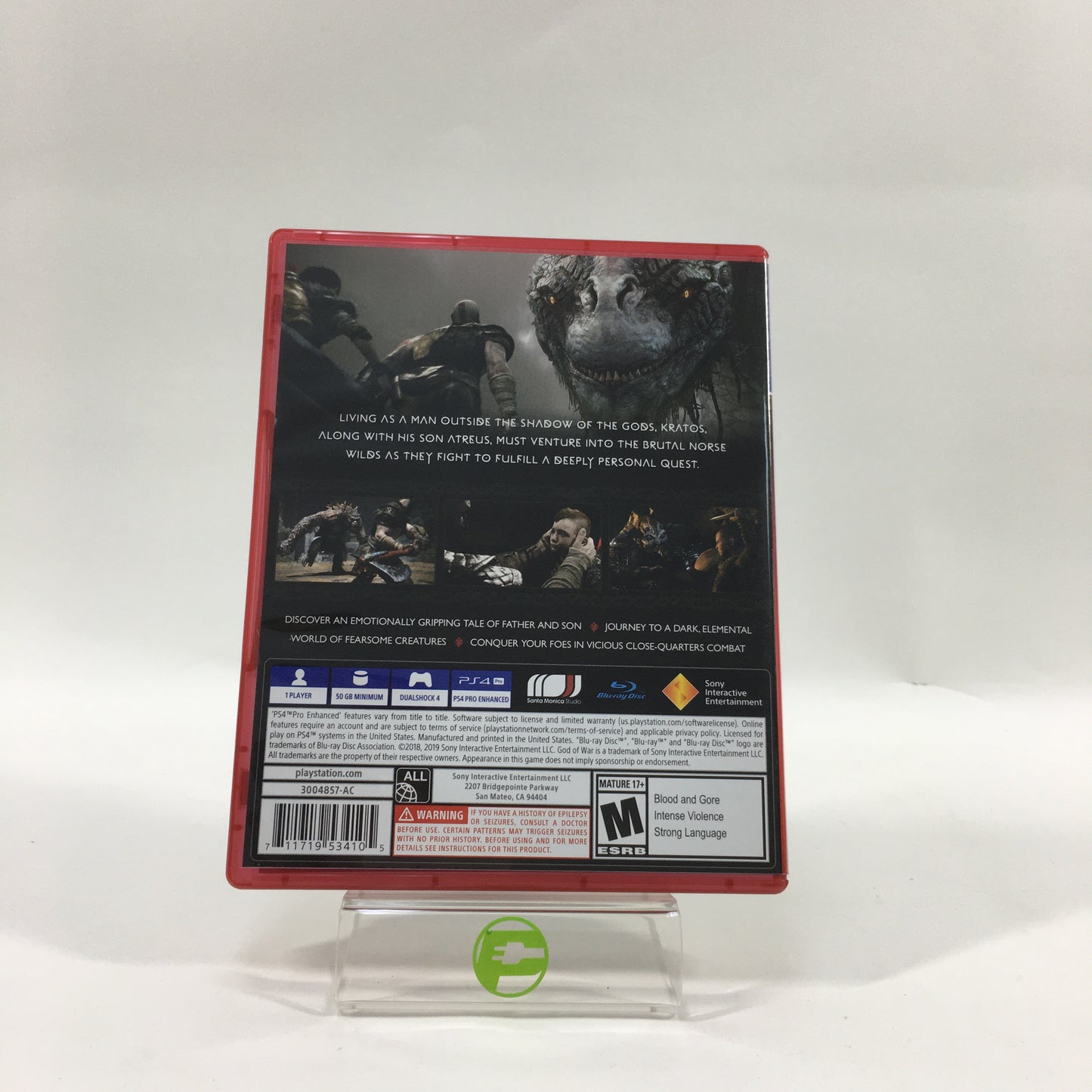 God of War [Playstation Hits] (Sony PlayStation 4 PS4, 2019)