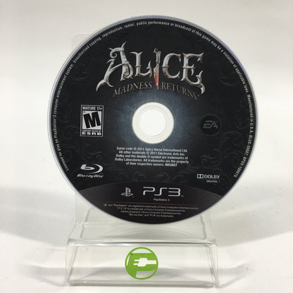 Alice: Madness Returns (Sony PlayStation 3 PS3, 2011)