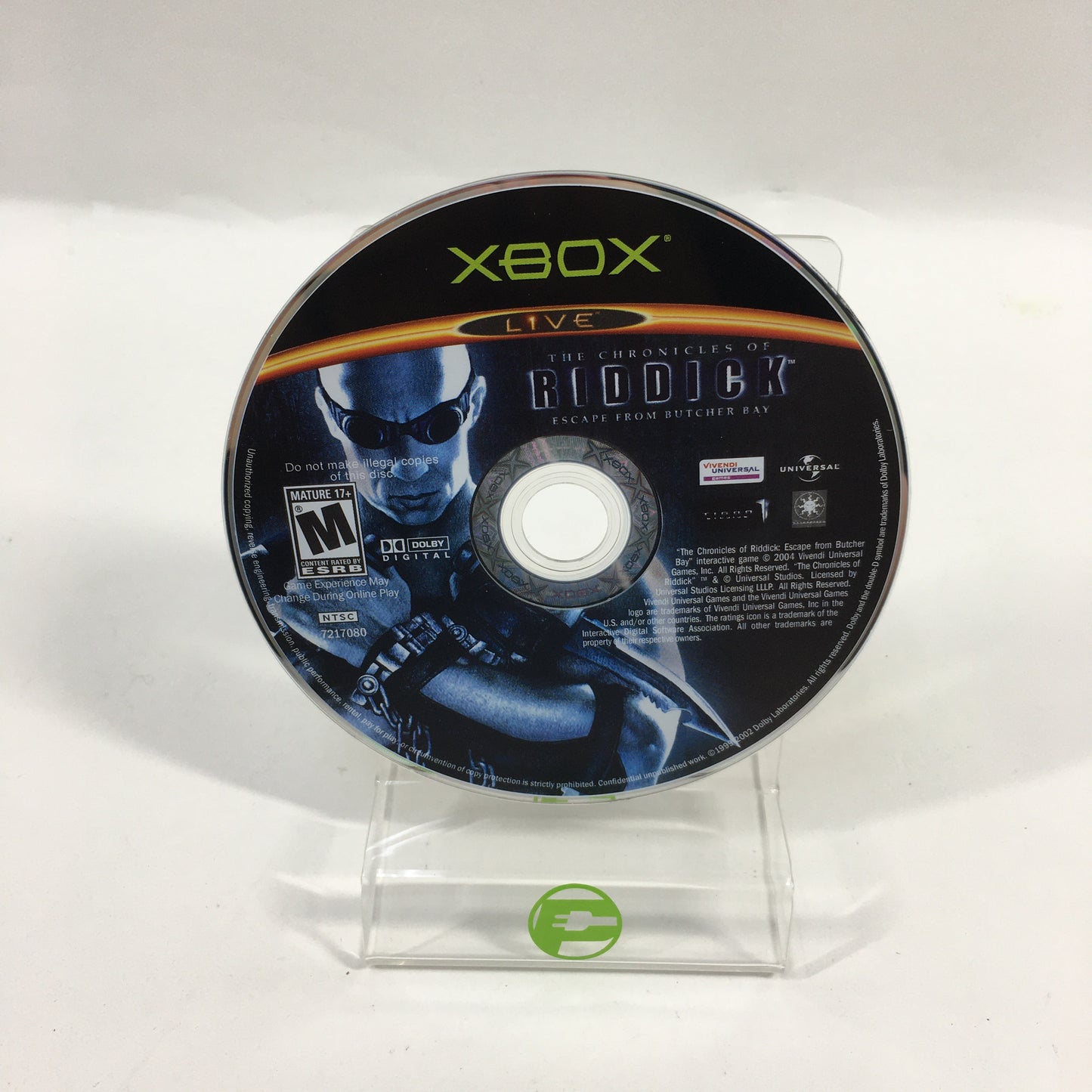 Chronicles of Riddick: Escape from Butcher Bay (Microsoft Xbox, 2004)