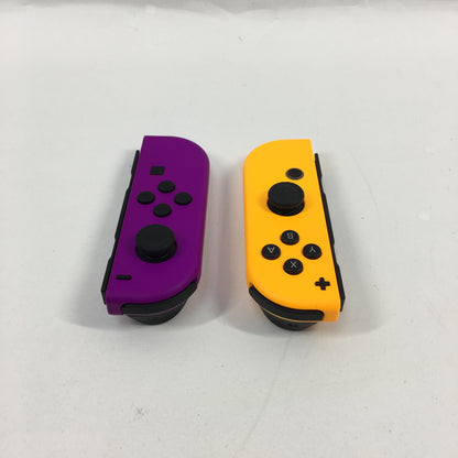 Nintendo Switch Joy-Cons Pair Controller HAC-015/HAC-016 Neon Purple/Neon Orange