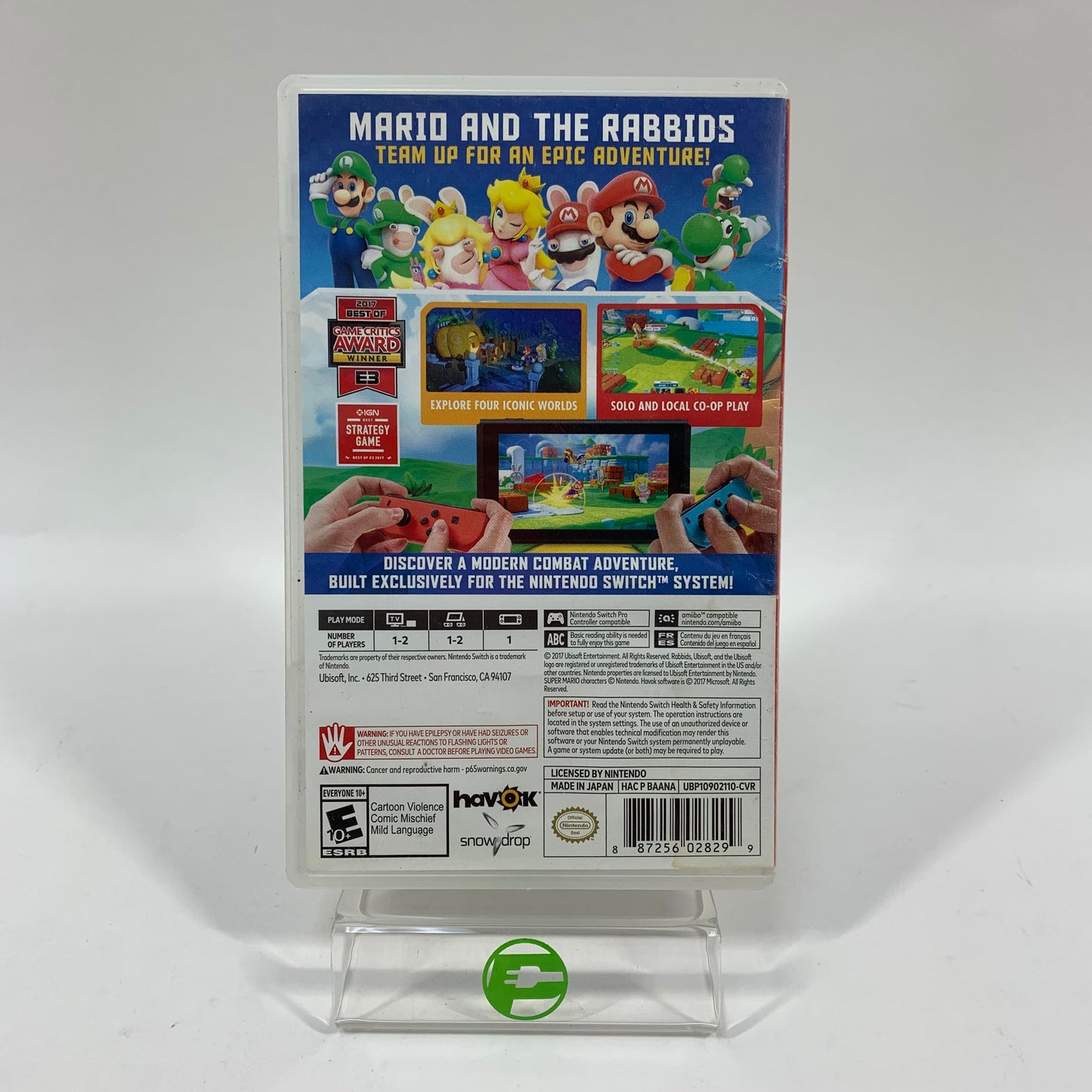 Mario + Rabbids Kingdom Battle (Nintendo Switch, 2017)