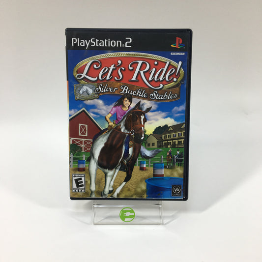 Let's Ride Silver Buckle Stables (Sony PlayStation 2 PS2, 2006)