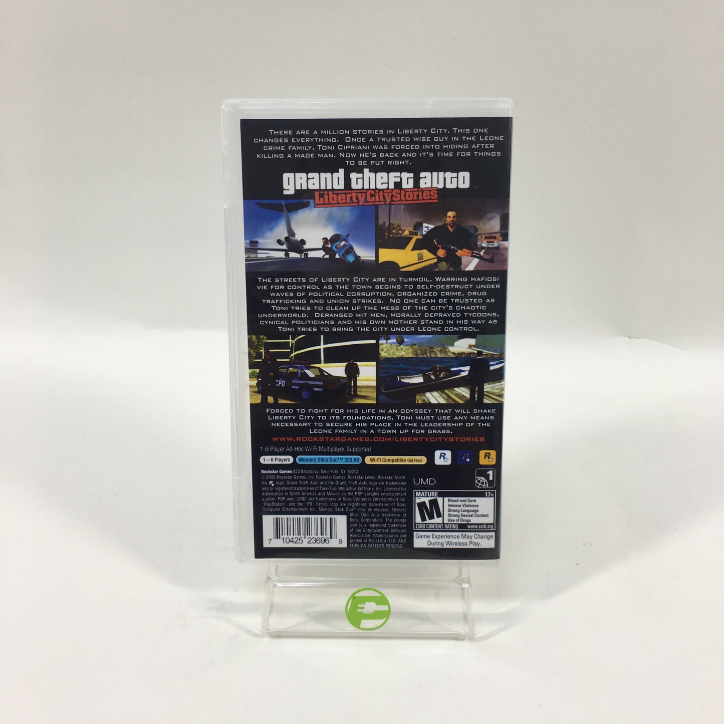 Grand Theft Auto Liberty City Stories (Sony PlayStation Portable PSP, 2005)