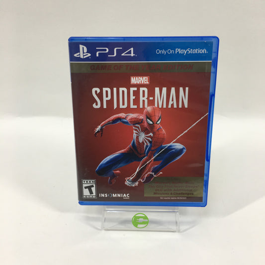 Marvel Spiderman [Game of the Year] (Sony PlayStation 4 PS4, 2019)