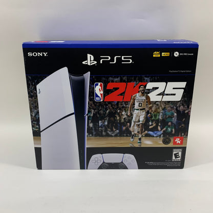 New Sony PlayStation 5 Slim Digital PS5 1TB White Console CFI-2015 Open Box