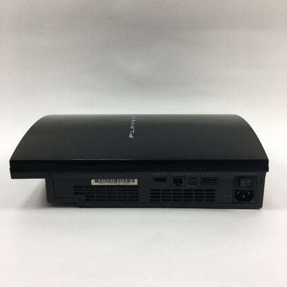 Sony PlayStation 3 Fat PS3 60GB Black Console Gaming System CECHA01