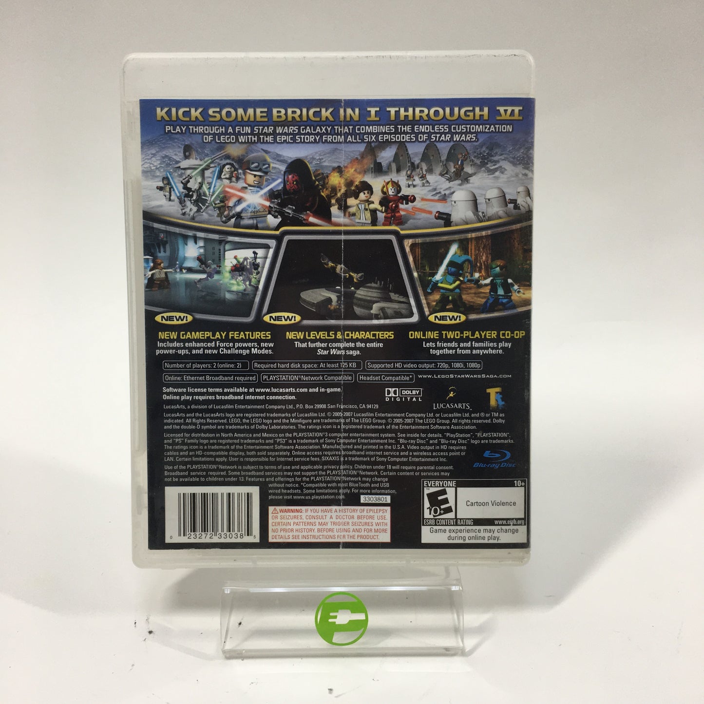 LEGO Star Wars Complete Saga (Sony PlayStation 3 PS3, 2007)
