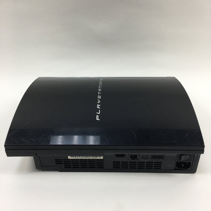 Sony PlayStation 3 Fat PS3 60GB Black Console Gaming System CECHA01
