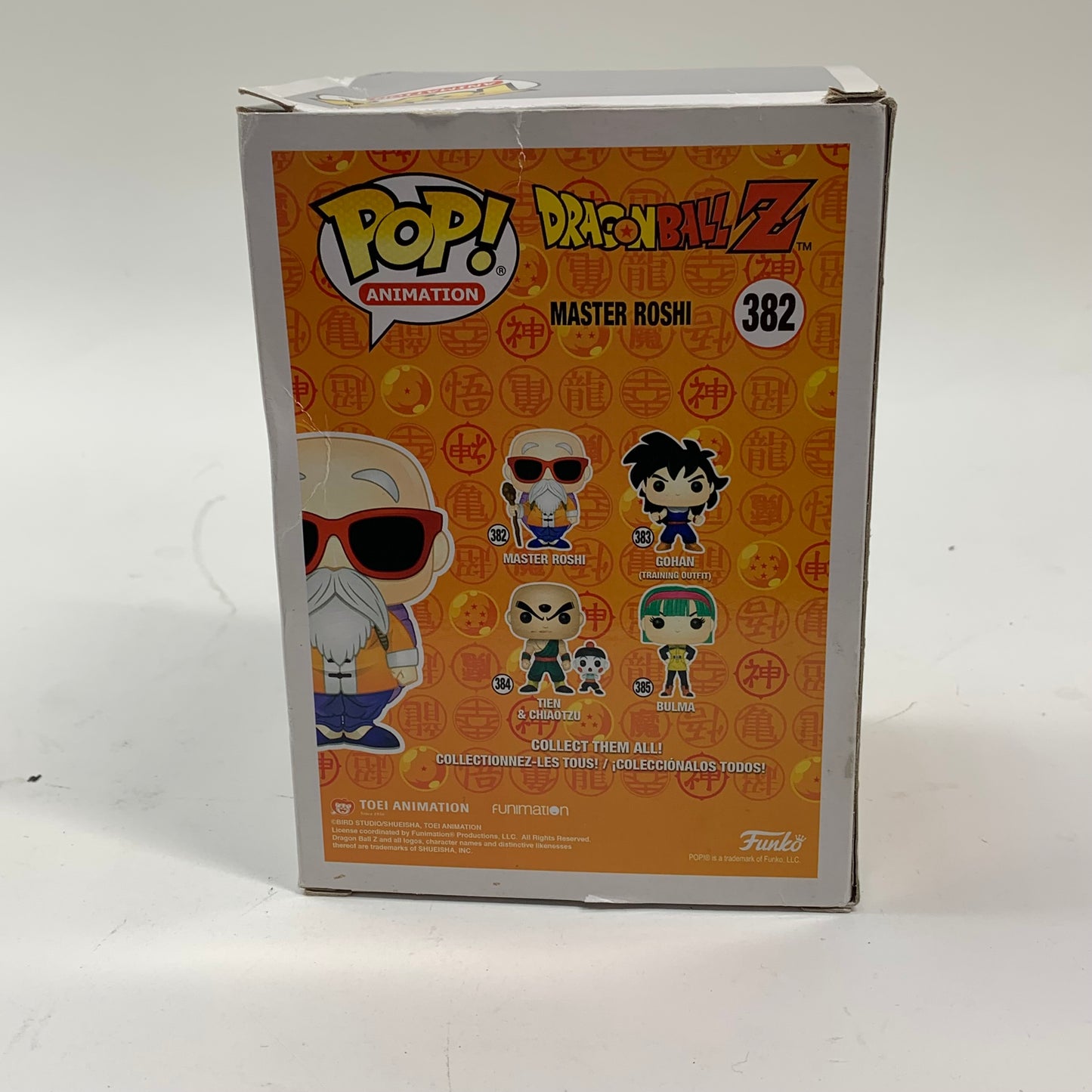 New Funko POP! Dragon Ball Z Master Roshi Vinyl Figure #382
