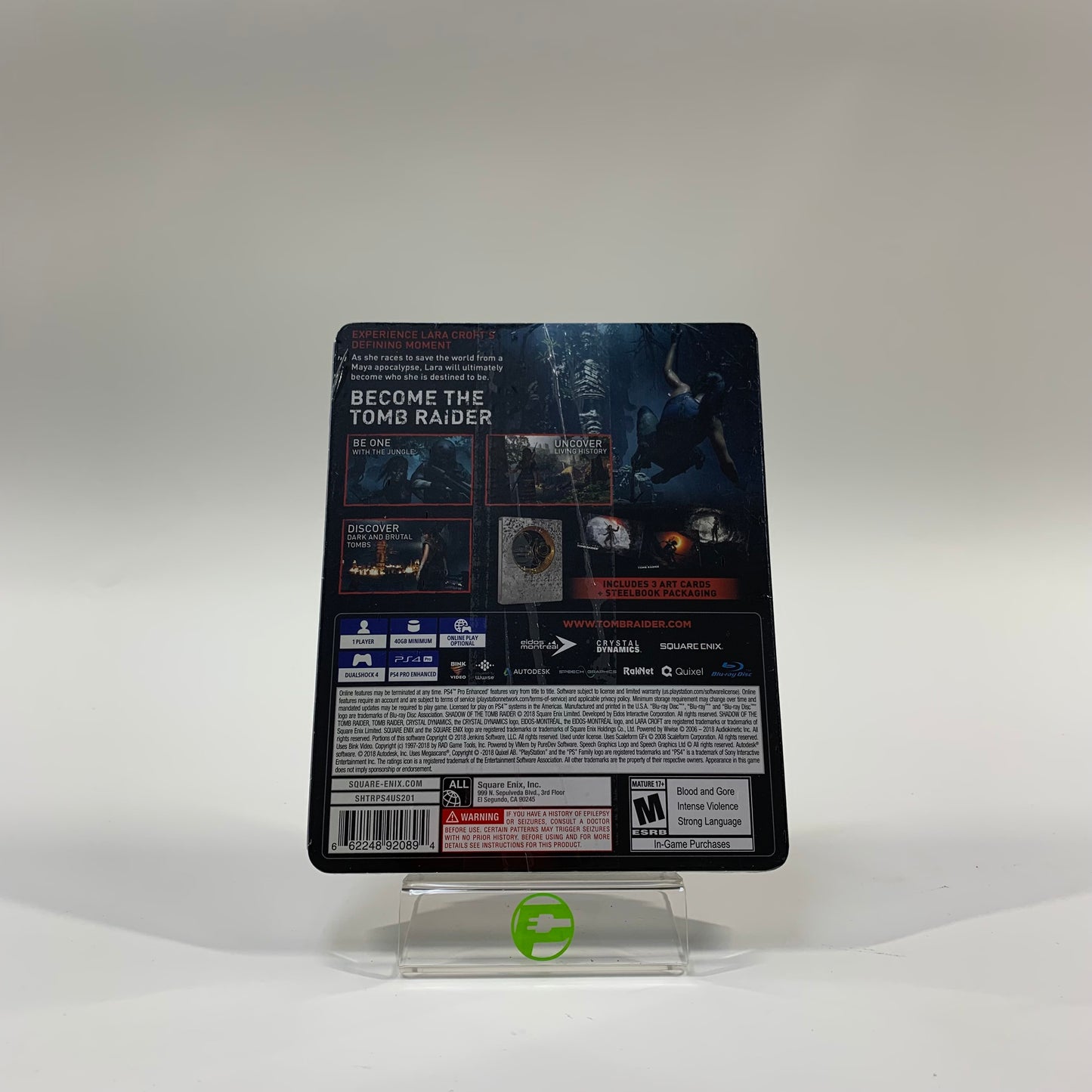 New Shadow of the Tomb Raider [Limited Steelbook Edition] PlayStation 4 ,2018