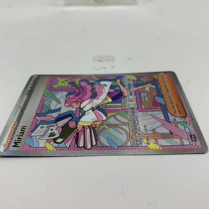 Pokémon TCG Scarlet & Violet Miriam 251/198 Holo Textured English