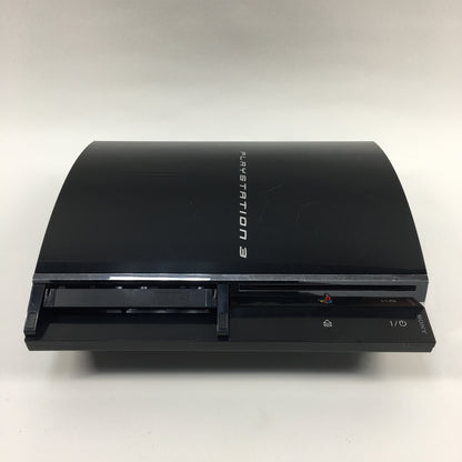 Sony PlayStation 3 Fat PS3 60GB Black Console Gaming System CECHA01
