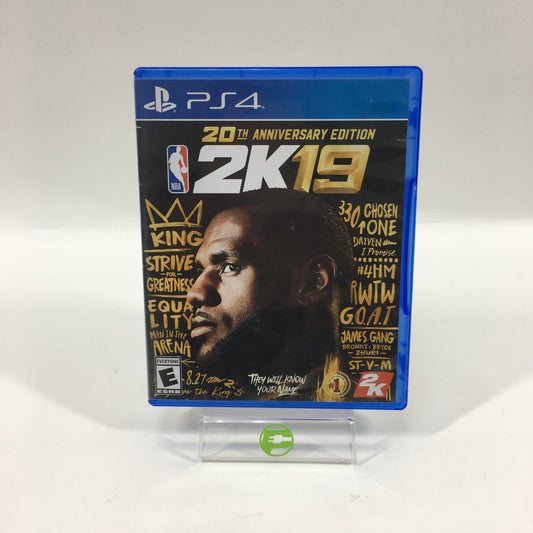 NBA 2K19 [20th Anniversary Edition] (Sony PlayStation 4 PS4, 2018)