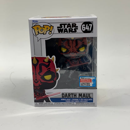 New Funko POP! Star Wars Darth Maul Vinyl Figure #647