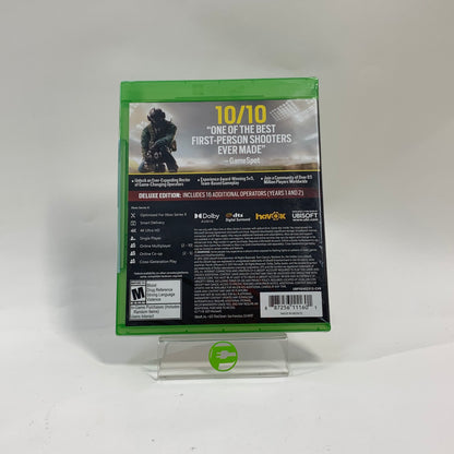 New Rainbow Six Siege [Deluxe Edition] (Microsoft Xbox Series X, 2021)