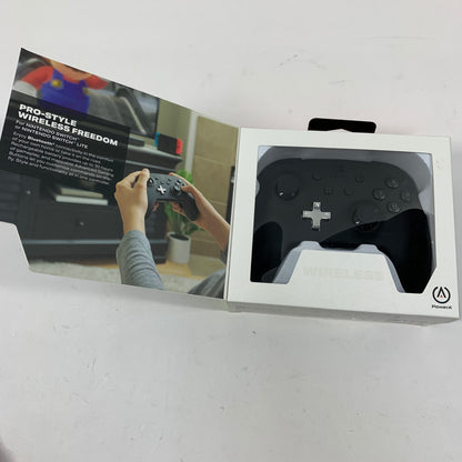 New PowerA Enhanced WIreless Controller Black 1509988