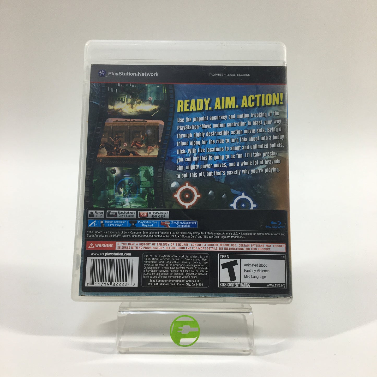The Shoot (Sony PlayStation 3 PS3, 2010)