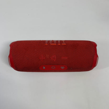 JBL Flip 7 Portable Waterproof Bluetooth Speaker Red JBLFLIP7REDAM