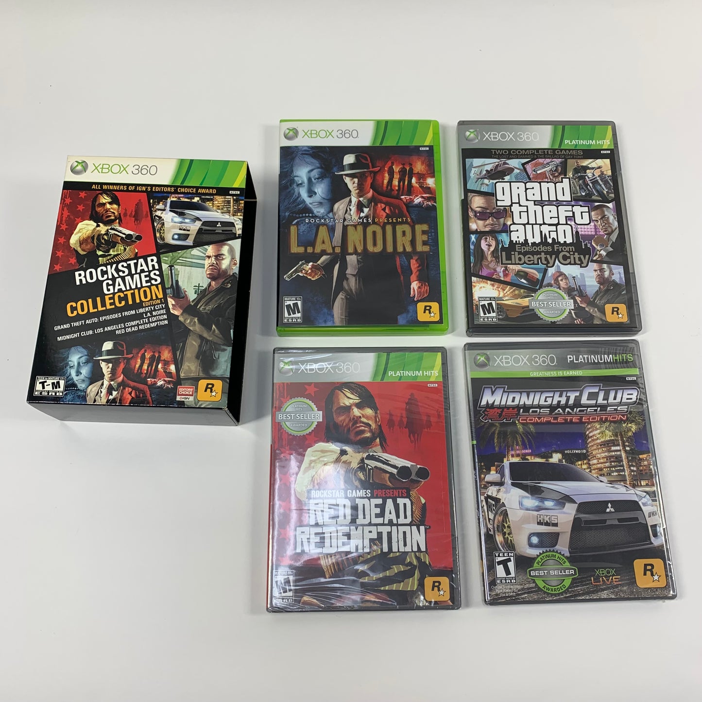 Rockstar Games Collection: Edition 1 (Microsoft Xbox 360, 2012)