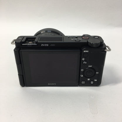 Sony Alpha ZV-E10 ZV-E10 24.2MP Digital Camera With SELP1650 16-50 Lens