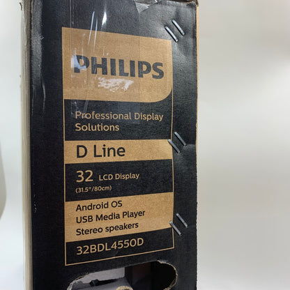 New Philips D Line Display 32BDL4550D