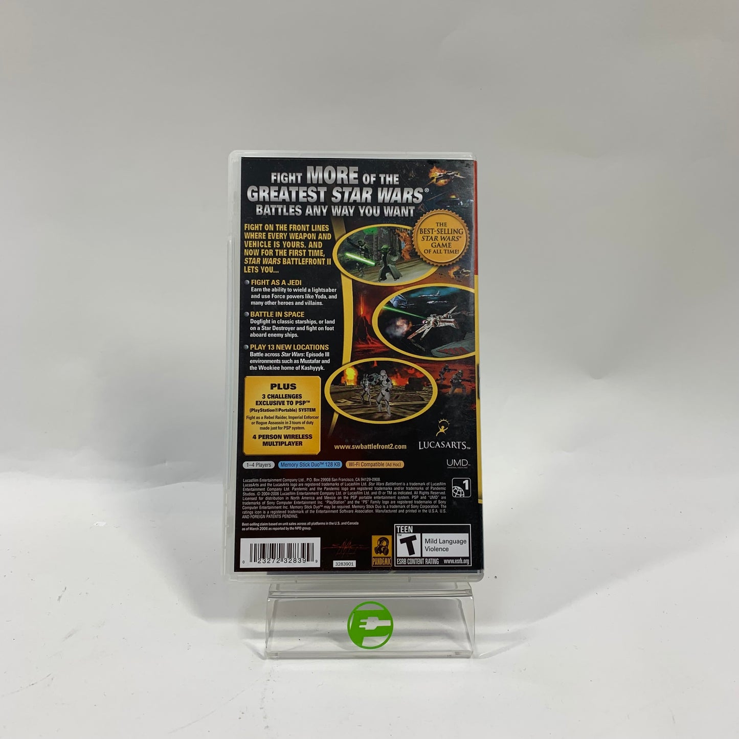 Star Wars Battlefront 2 [Greatest Hits] (Sony PlayStation Portable PSP, 2005)
