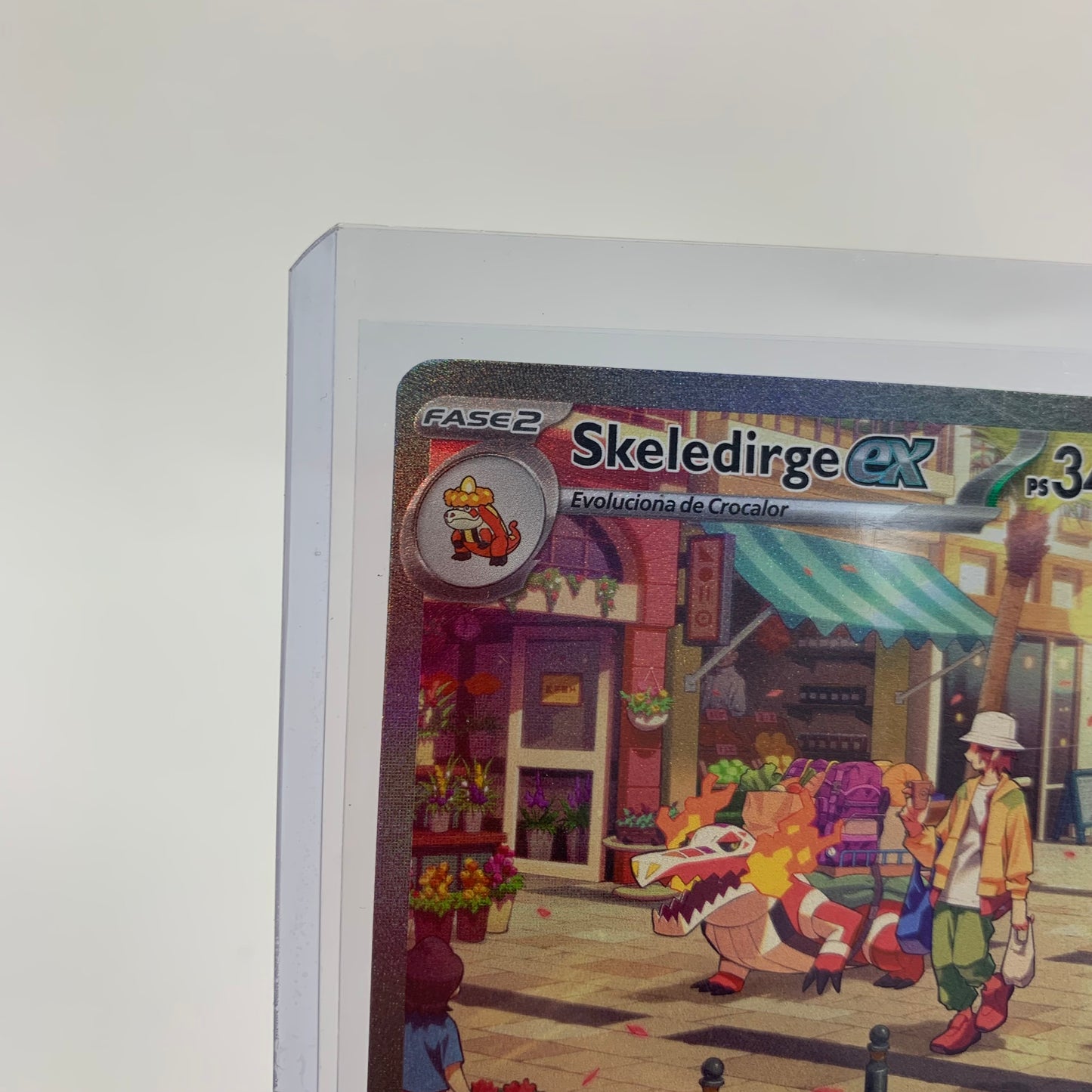 Pokémon TCG Scarlet & Violet - Paldea Evolved Skeledirge ex 258/193 Spanish