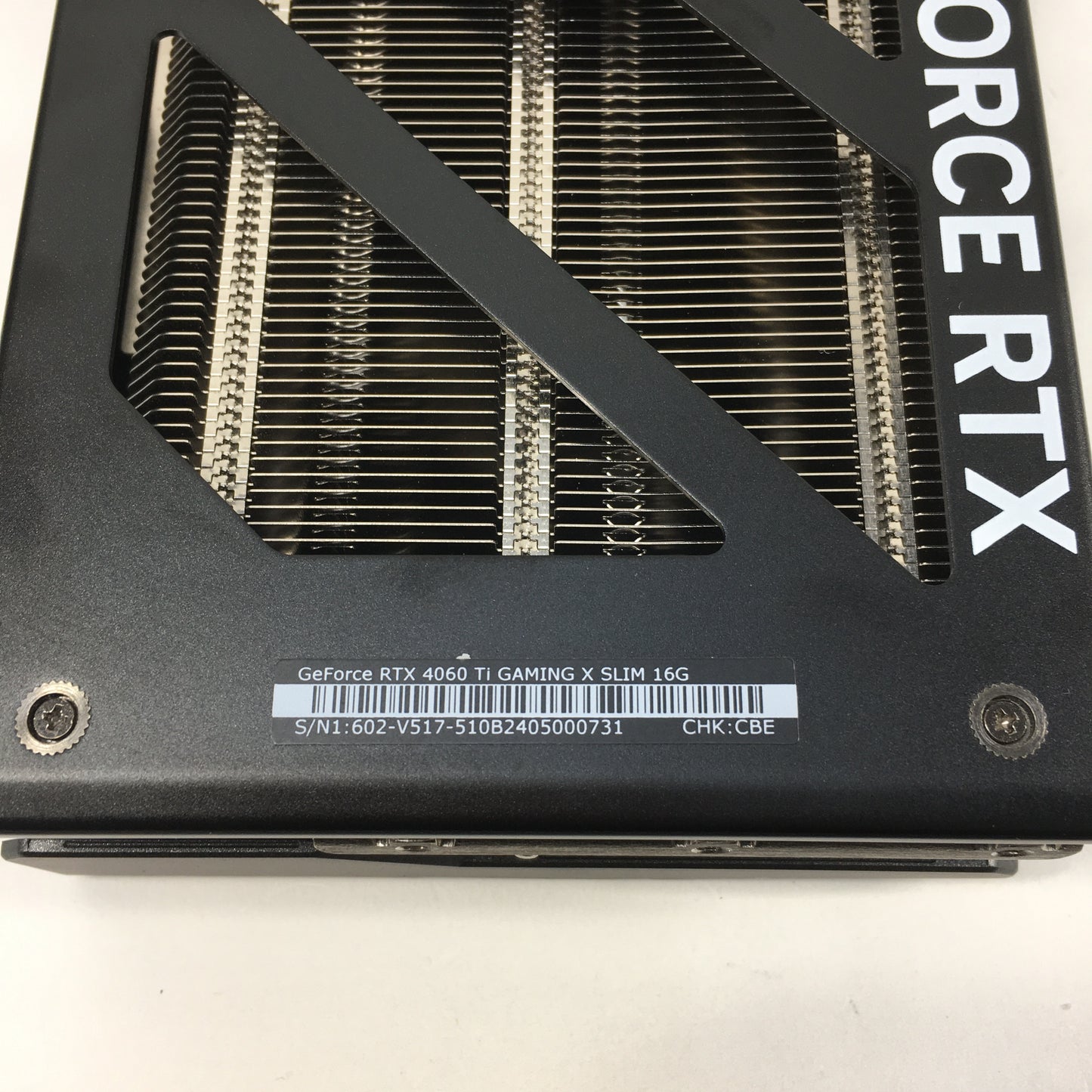 MSI GeForce RTX 4060 Ti Gaming X Slim 16GB GDDR6 Graphics Card