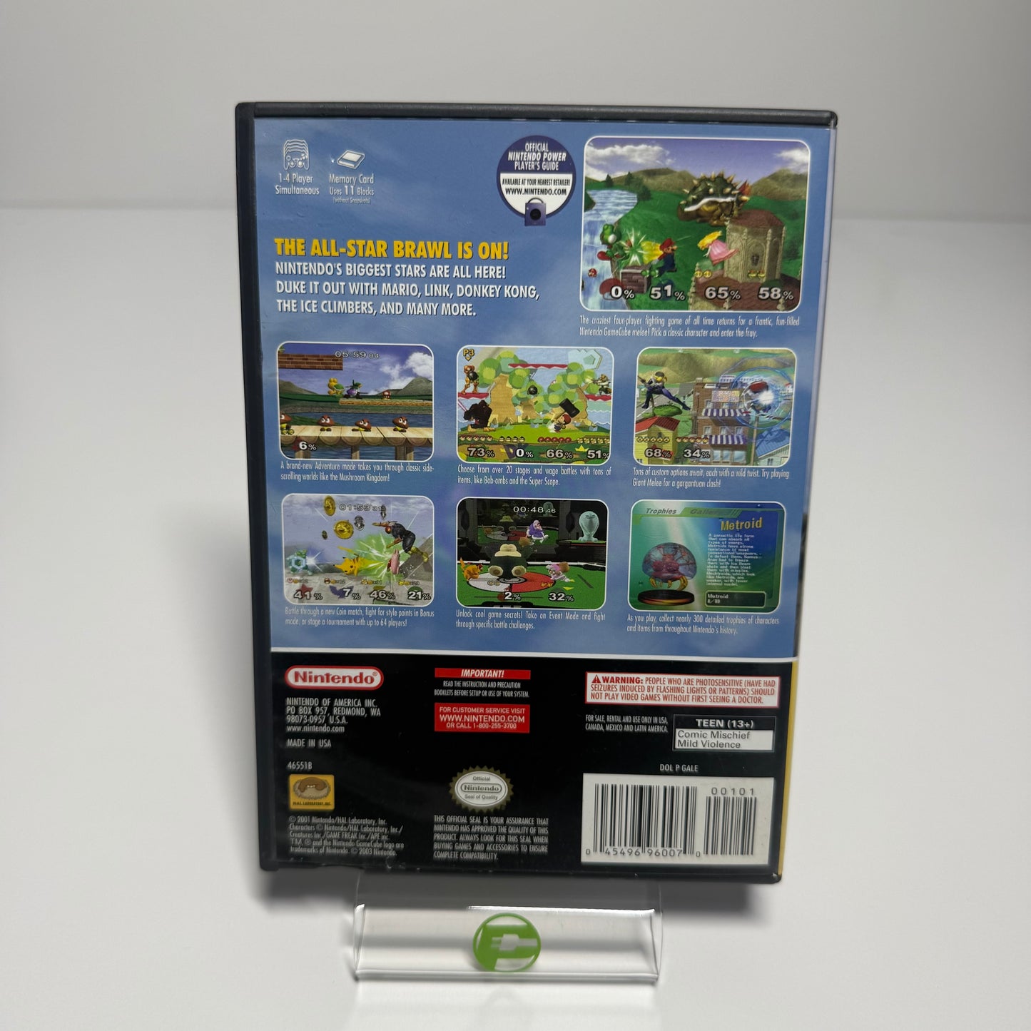 Super Smash Bros. Melee (Nintendo GameCube, 2001)