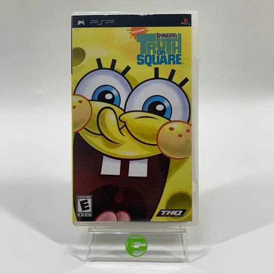 SpongeBob's Truth or Square (Sony PlayStation Portable PSP, 2009)