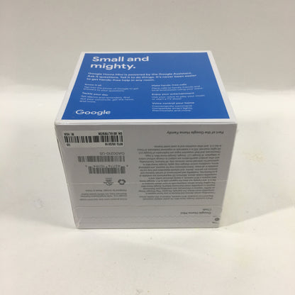 New Google Home Mini Smart Speaker Gray GA00210-US